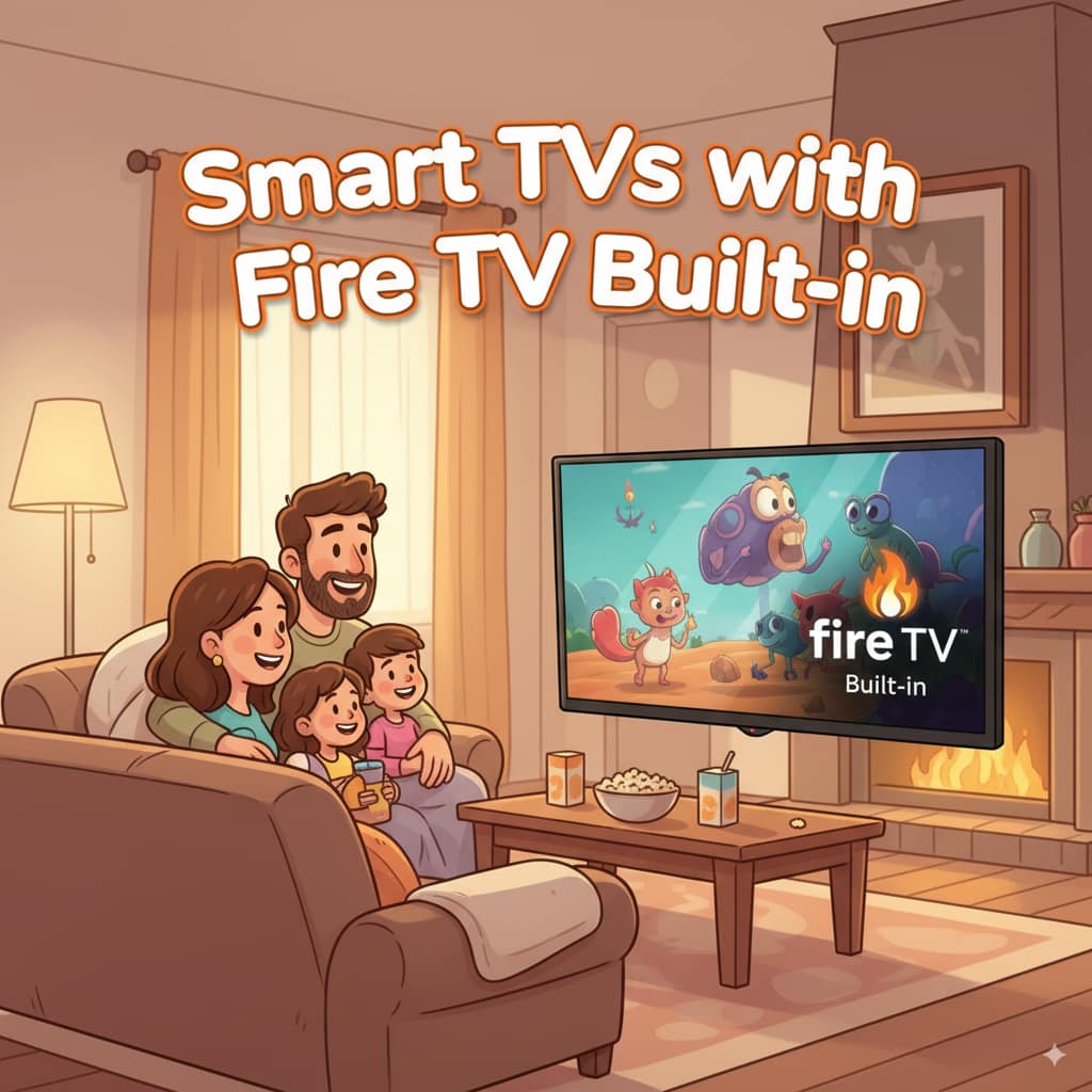 Smart TVs with Fire TV Built-in