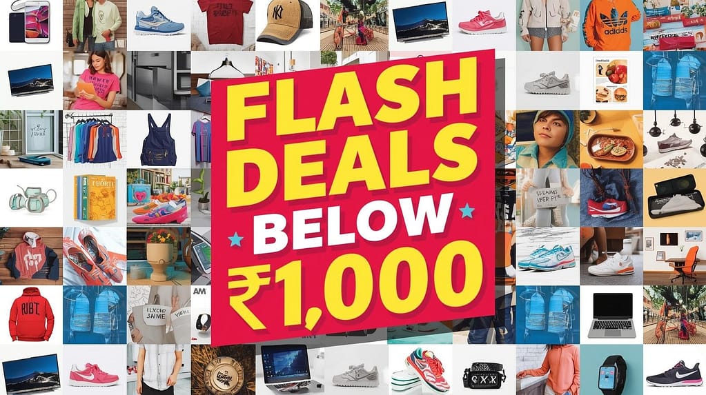 flash deals below Rs 1000