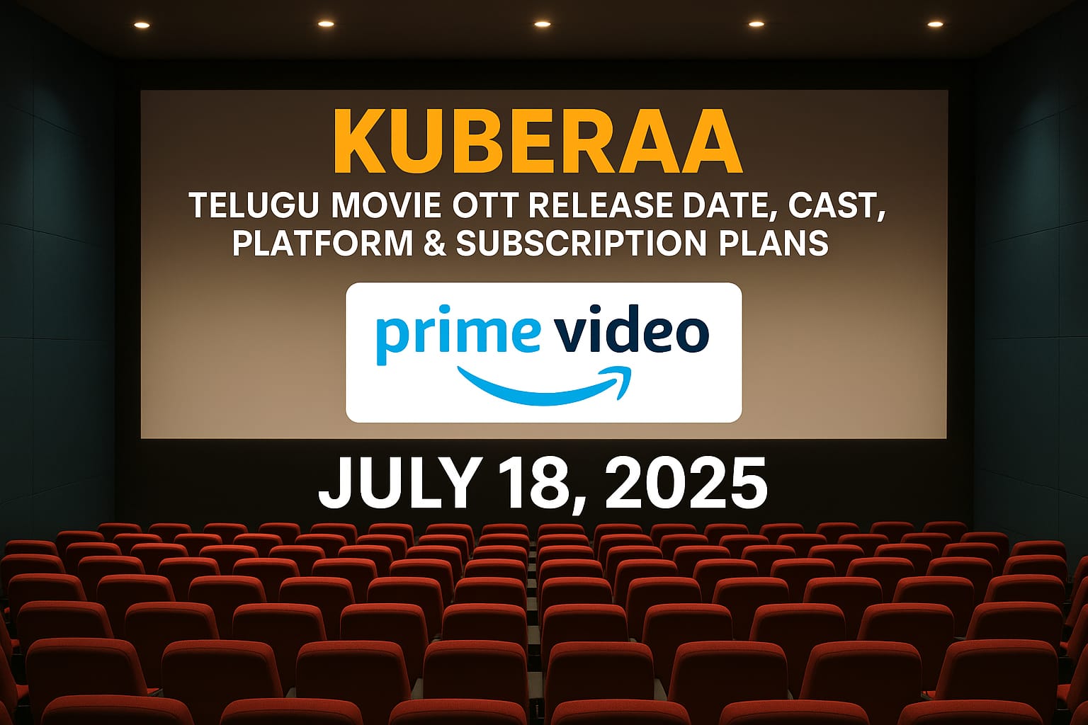 Kuberaa Telugu Movie OTT Release Date, Cast, Platform & Subscription Plans