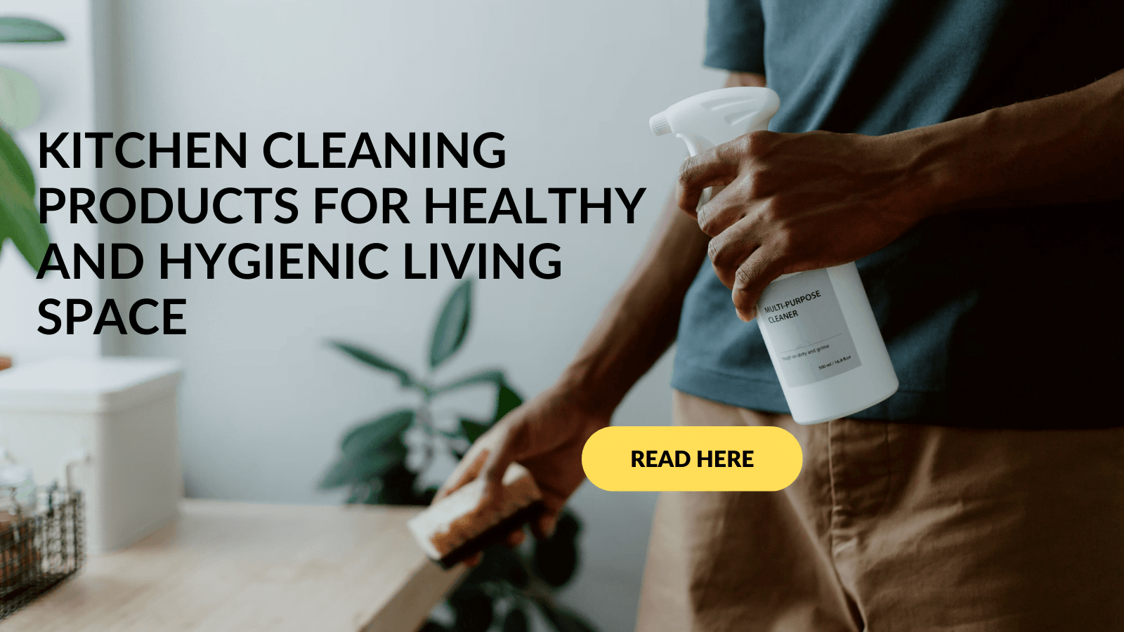 Kitchen Cleaning Products for Healthy and Hygienic Living Space