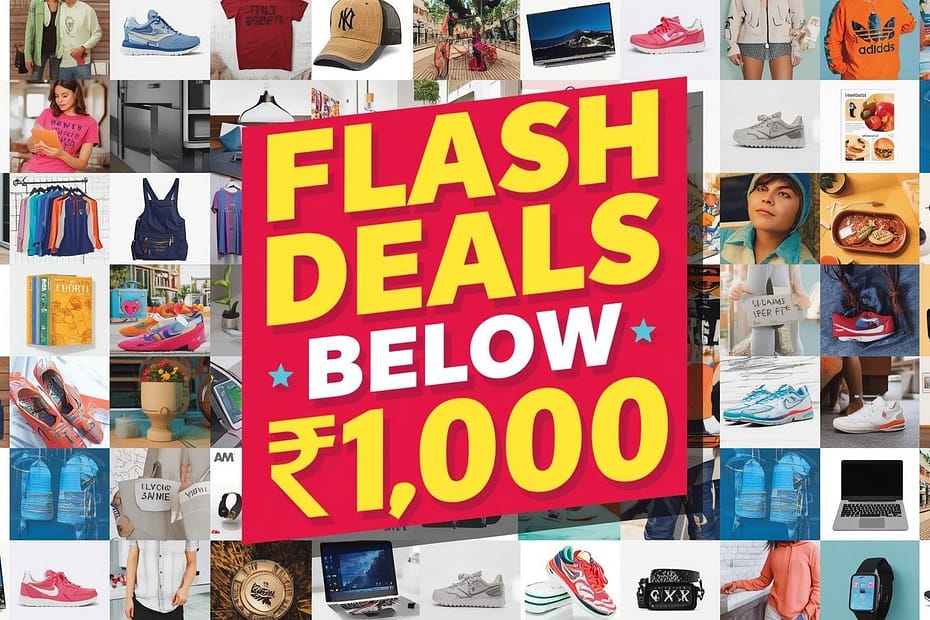 flash deals below Rs 1000