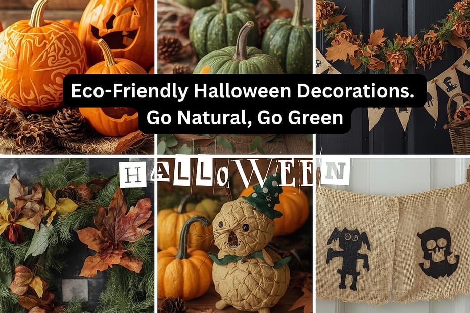 Halloween eco decorations